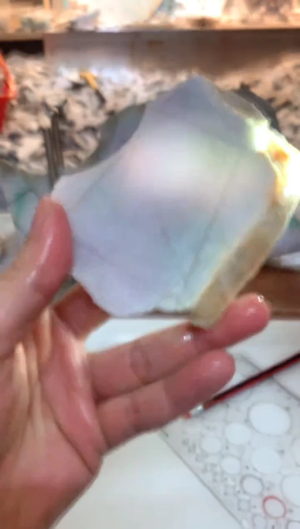 裸石翡翠0朗0翡翠珠宝86