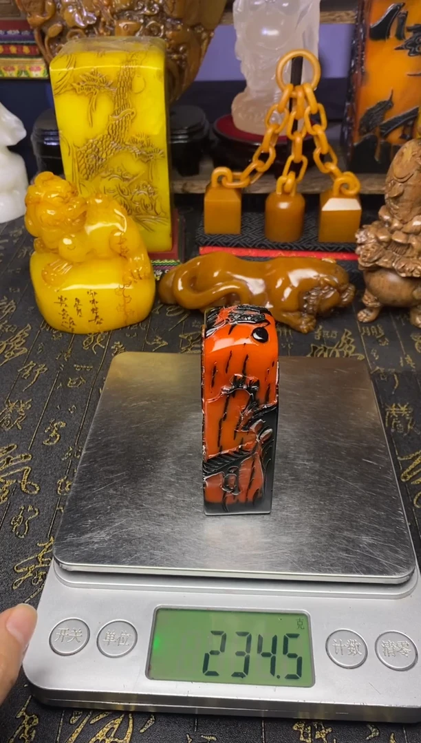 寿山石印石纯天然篆刻石料