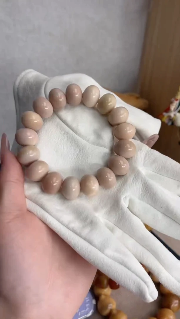 【闪购商品】菩提根/象牙果吊坠干磨算盘16mm手串H84