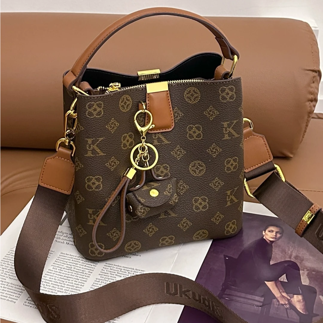 UK2025春新款质感轻奢女包时尚休闲百搭单肩斜挎手提包ZZ-UK96759