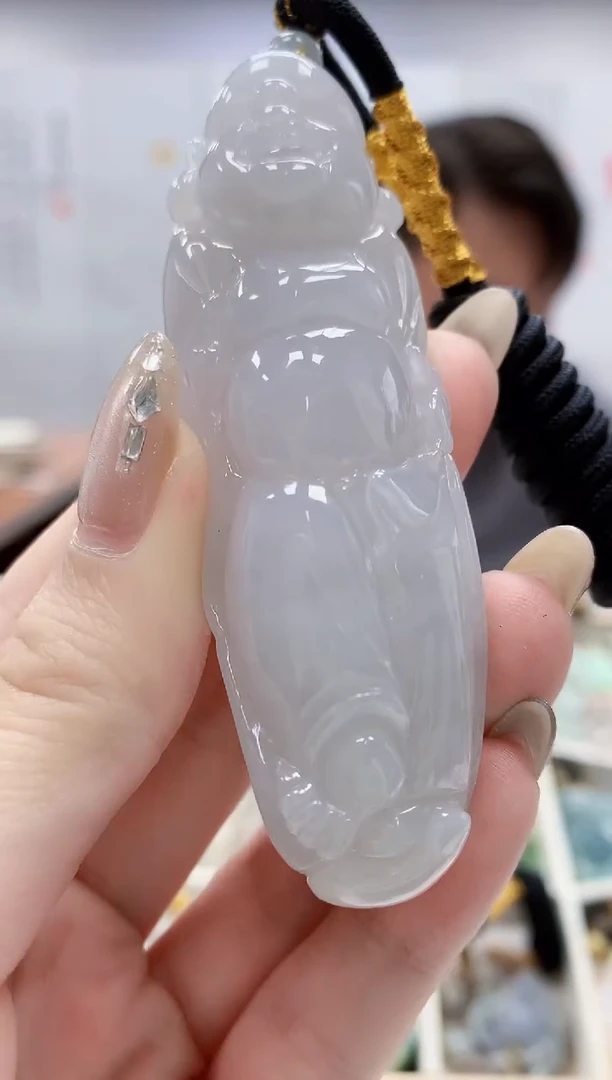 未镶嵌定制翡翠5060jw-毛货挂件57