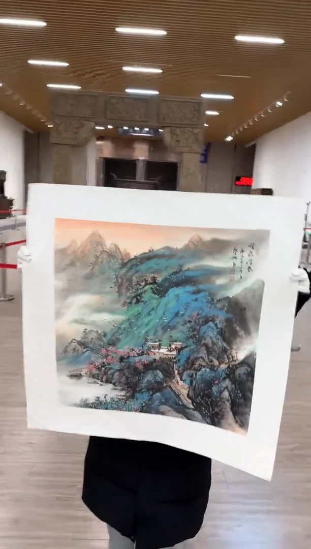 【闪购商品】国画19 赵隆轩艺术馆李庆兴老师作品