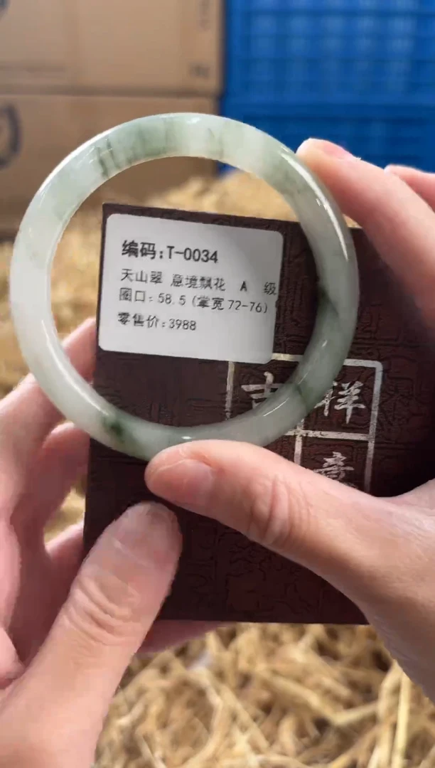 未镶嵌手镯石英质玉T0034