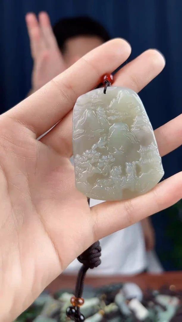未镶嵌和田玉挂件拍一发一，多样性发货