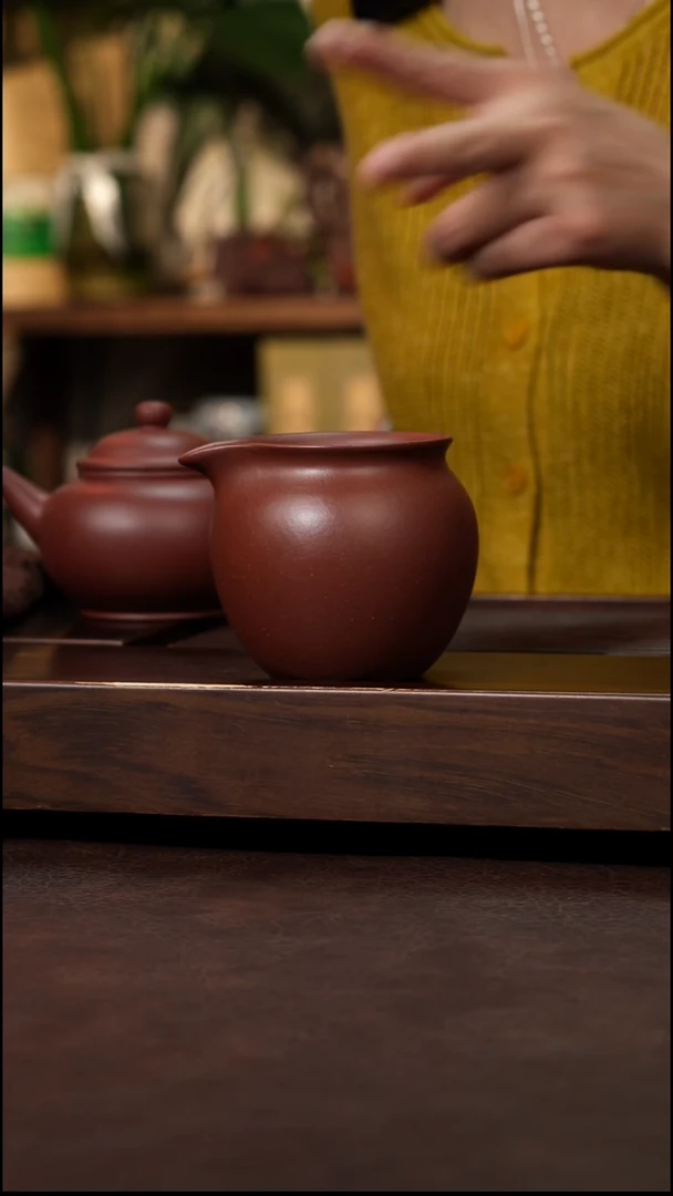 茶壶紫砂底槽清公道杯
