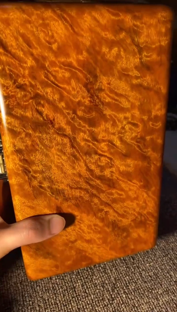 【闪购商品】金丝楠木艺金丝楠首饰盒F1