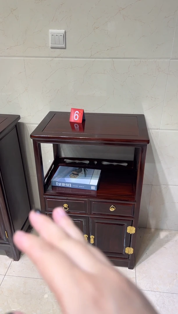 黑酸枝木类成套家具60茶水柜