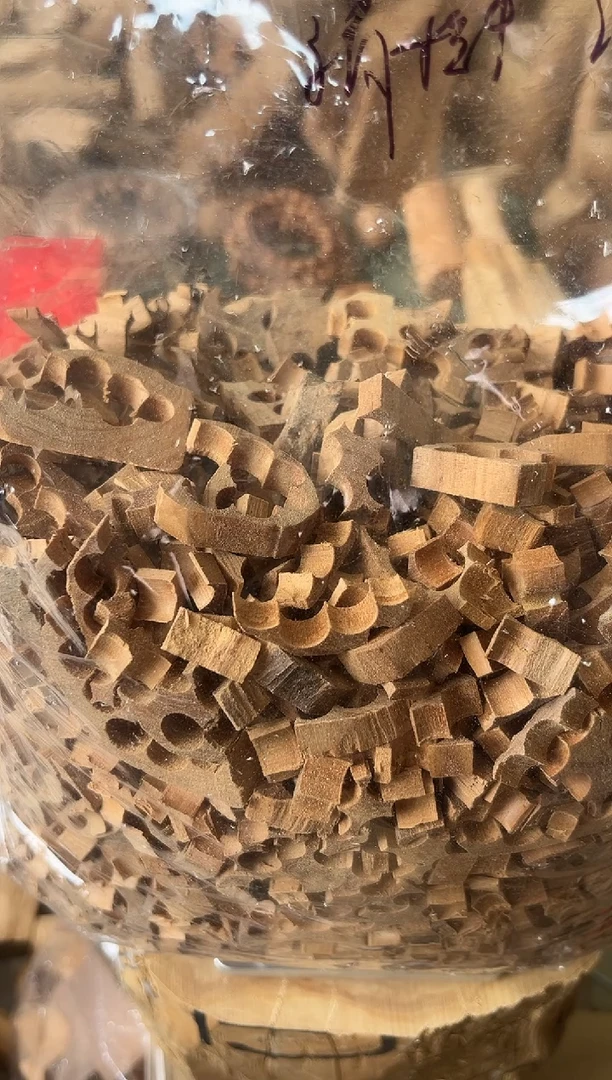 檀香木其他老山檀碎料 玫瑰檀+龙影+四抛 各10克