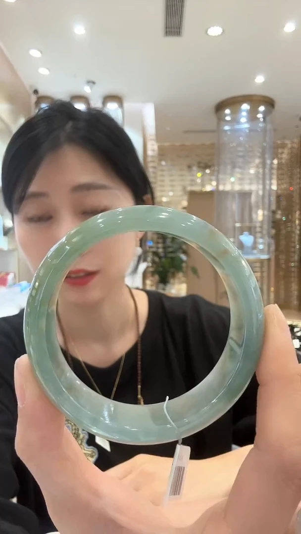 未镶嵌手镯翡翠36  圈口57