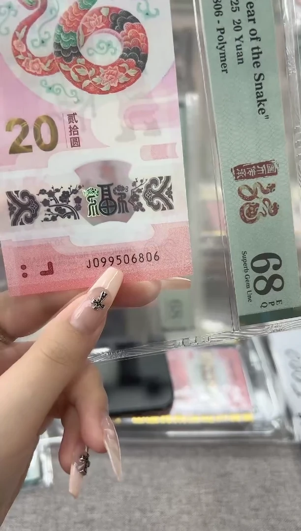 塑料蛇钞J099506806PMG68