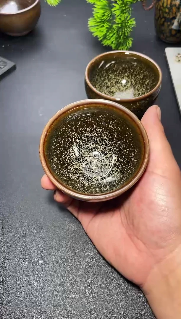 茶盏172 叶紫建盏