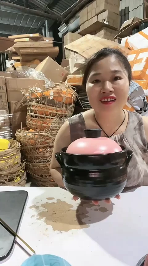 瑕疵3.0黑色大肚锅
