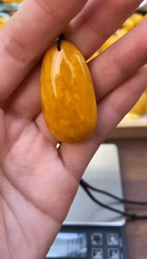 裸石琥珀未镶嵌天然琥珀蜜蜡