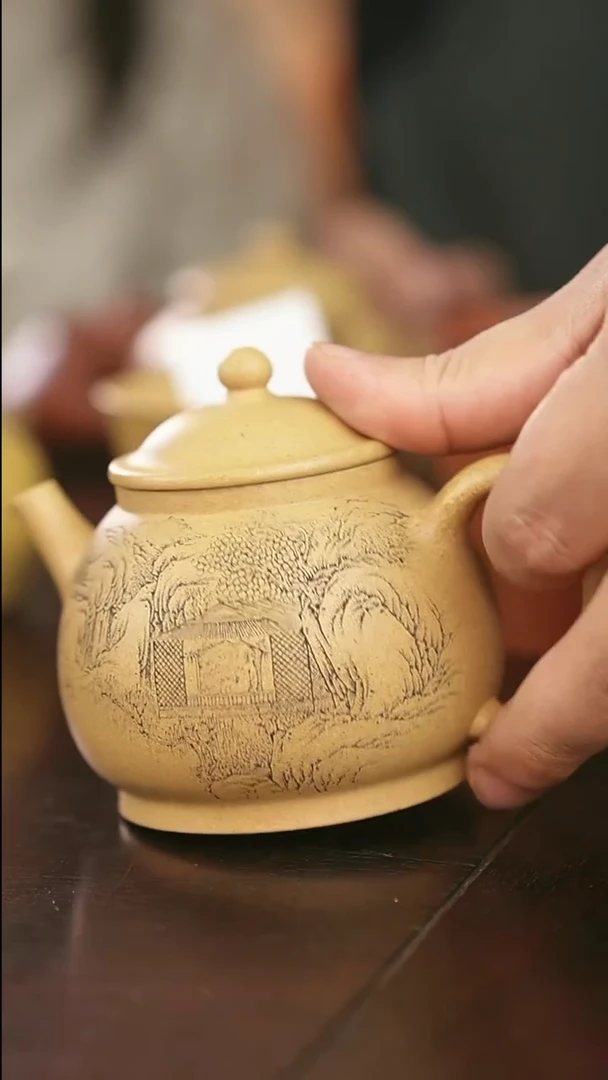 茶杯紫砂牧之青堂合作款