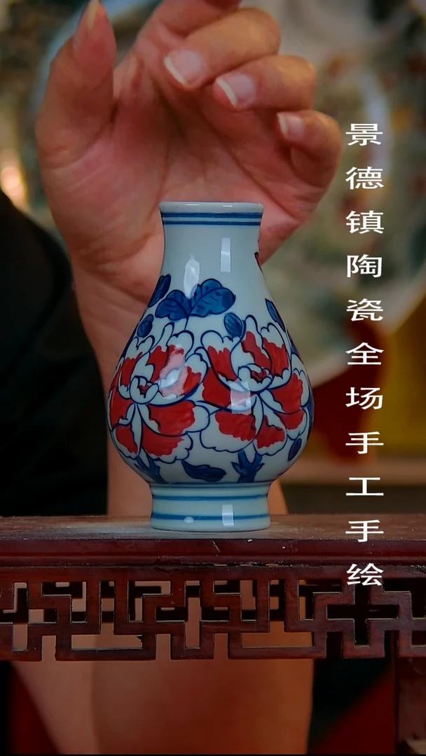 摆件景德镇陶瓷 全场手工手绘