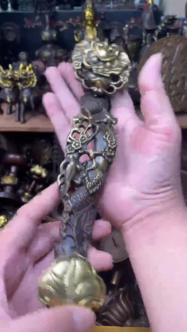 铜铜桌面摆件075
