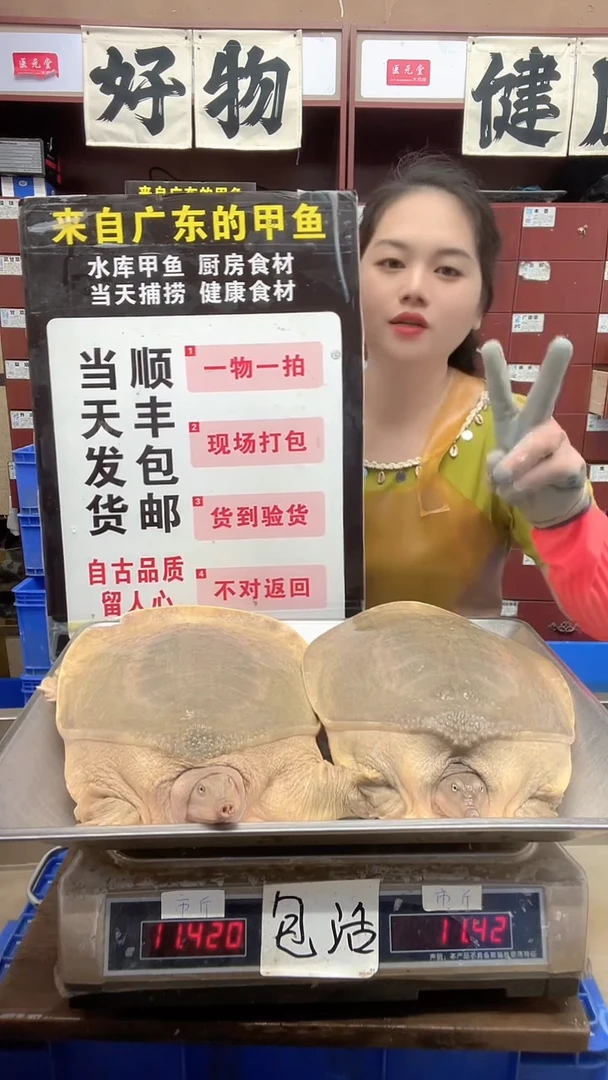 中国大陆两个合计11.4斤