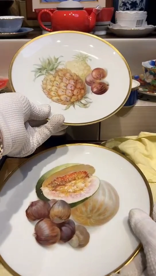 【闪购商品】中古回流瓷器好看，谨慎参拍