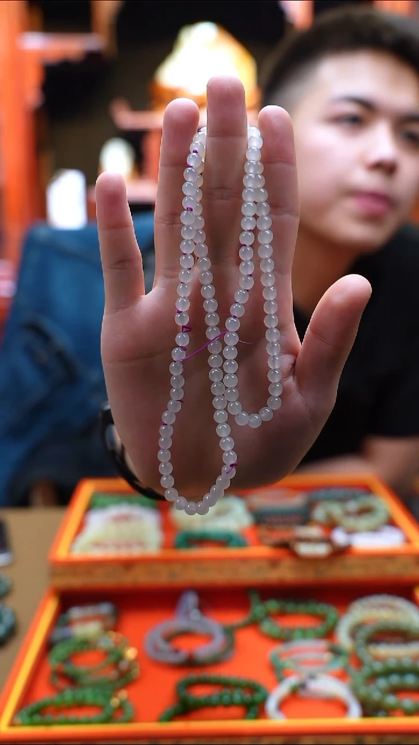 项链未镶嵌和田玉高冰项链