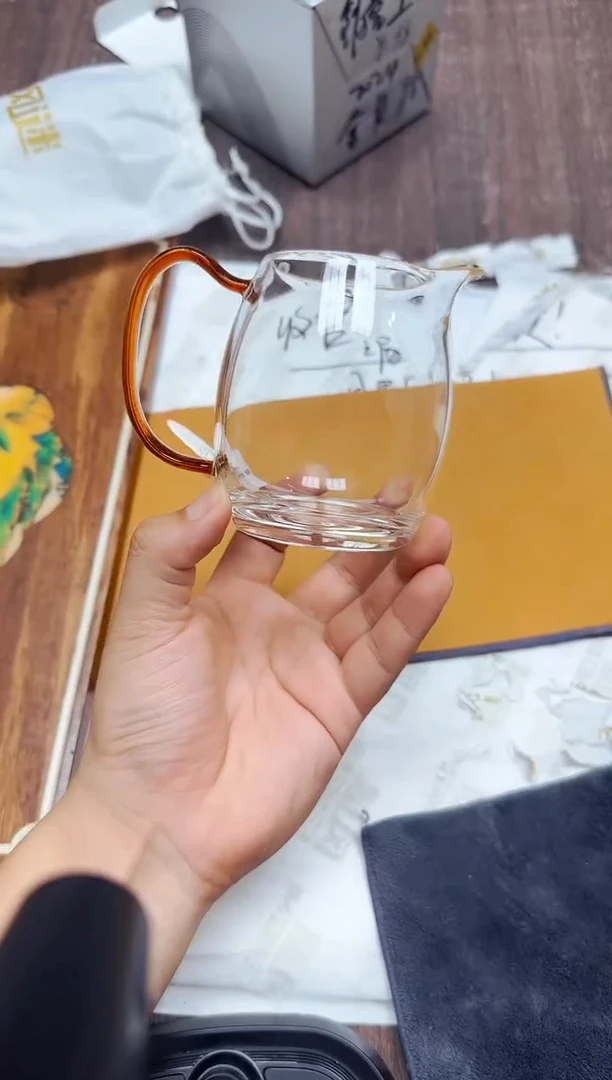 风谜·真彩观语茶海琥珀色+茶巾