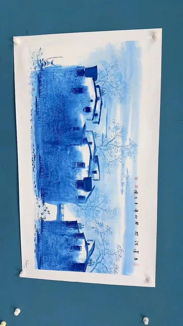 国画馆藏-王夫怀-春风画语-63
