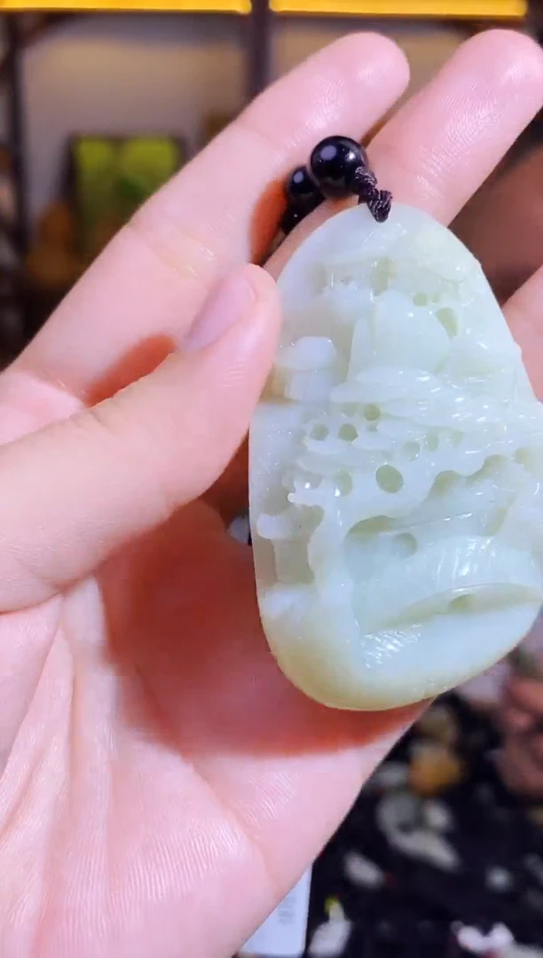 颈饰未镶嵌和田玉1
