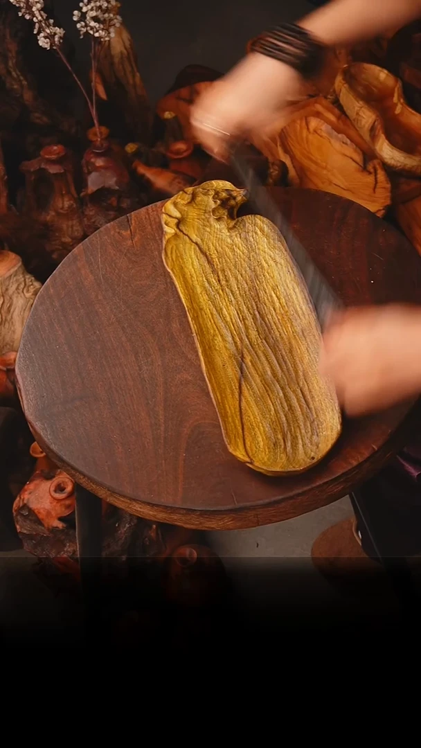 高油实硬木木作品056