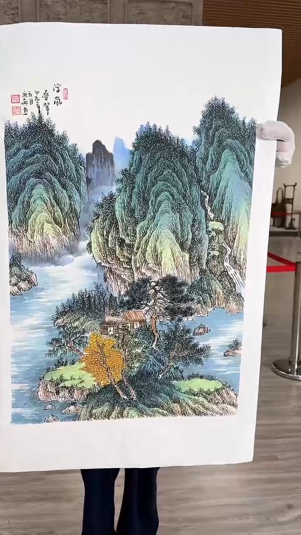 国画16众合艺术馆 李庆兴绘画作品