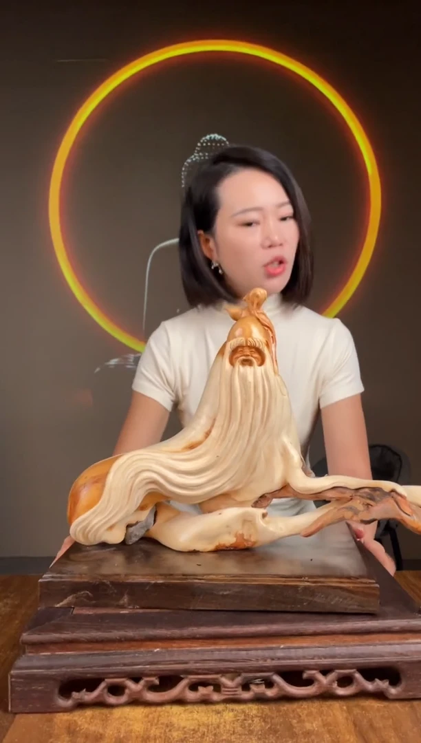 柏木（崖柏）手工摆件,先抢先得! 编号:80