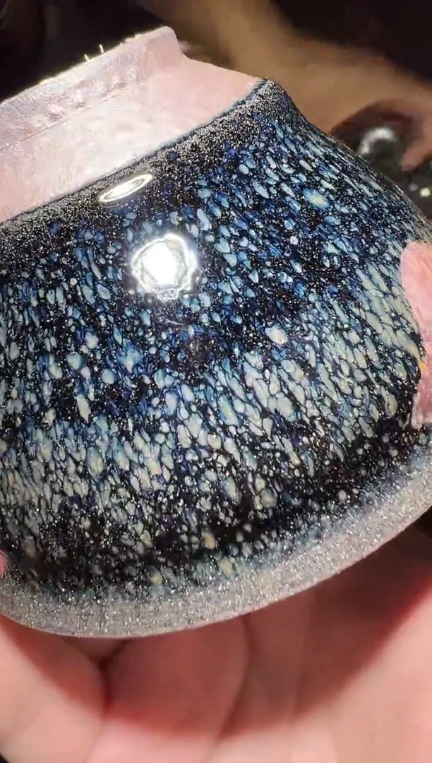 茶盏42素雨柴窑开窑现场360