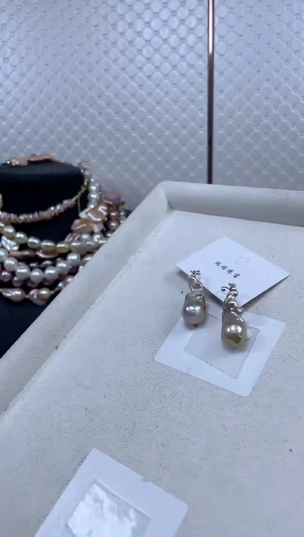 未镶嵌耳饰淡水珍珠【纯恬珍珠】