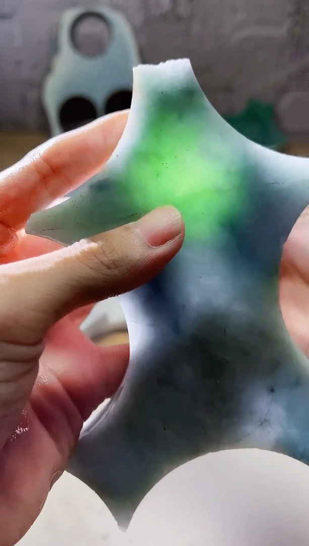 翡翠未镶嵌颈饰天然翡翠A货207