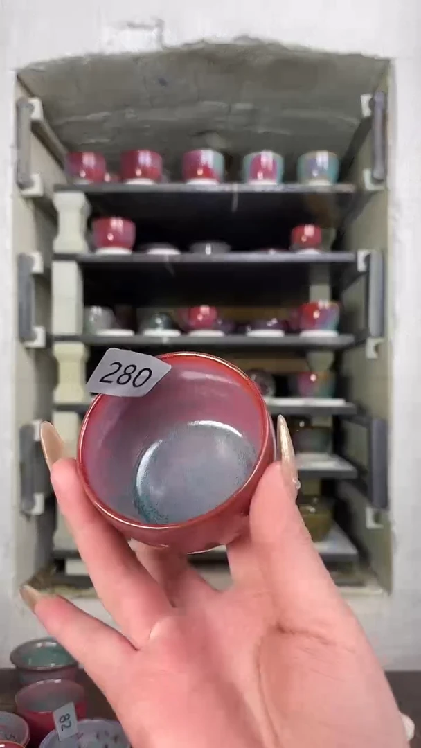 【闪购商品】摆件钧瓷手工茶器窑变