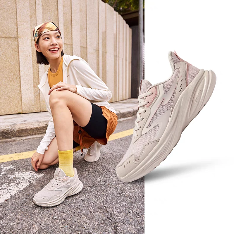 轻语2.0丨鸿星尔克春夏新款情侣运动鞋百搭轻便软底休闲跑鞋3323