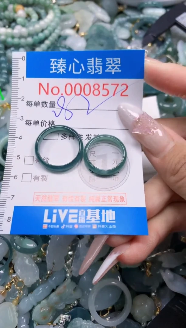 翡翠未镶嵌吊坠(不含链)8572