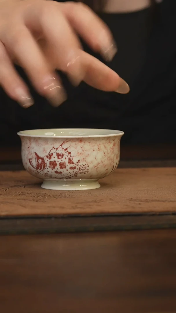 杯柴窑青花破价福利