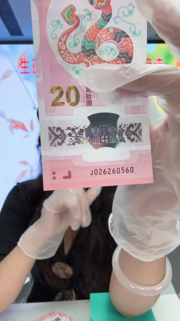 塑料蛇钞一张026260560