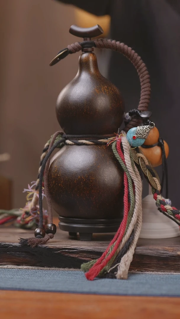1304号链接精品大漆葫芦防腐防渗装水茶酒
