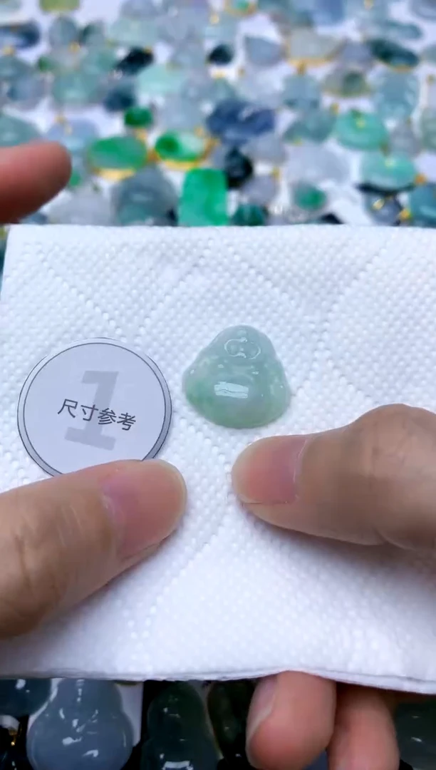 颈饰未镶嵌翡翠天然A货翡翠