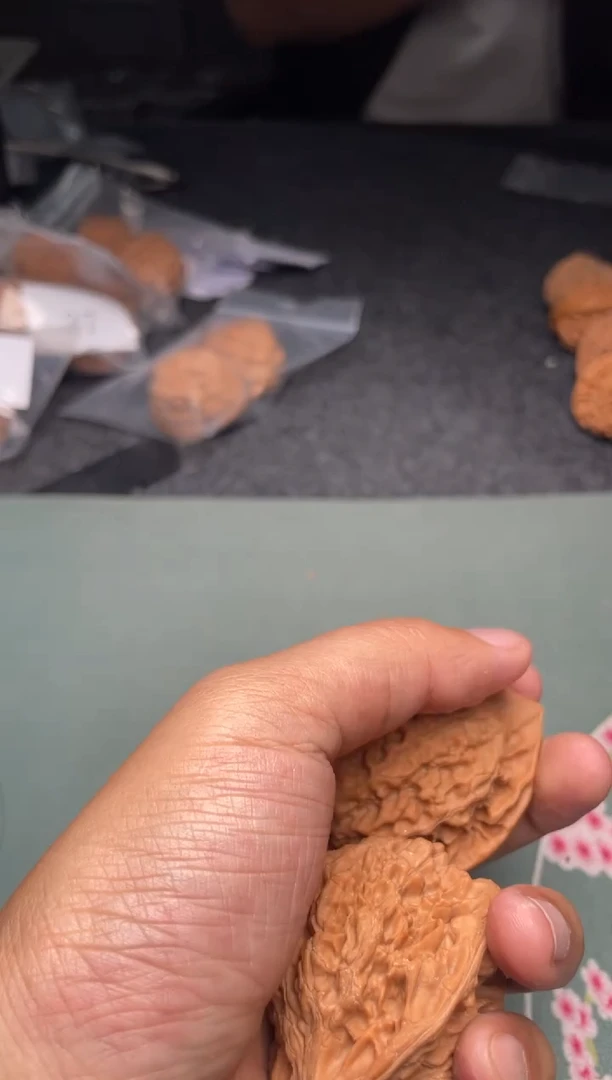 把件文玩核桃a243  官帽 43尺