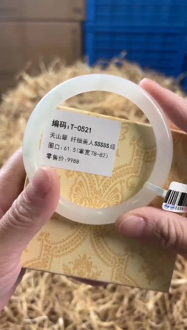 未镶嵌手镯石英质玉T-0521