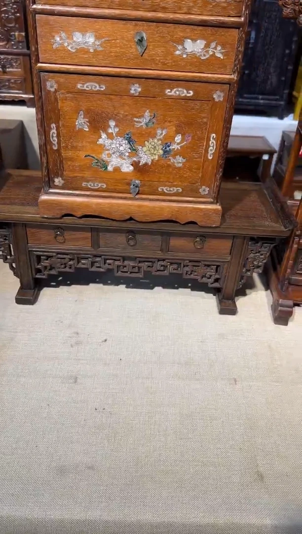 木三抽   双翘头    案桌