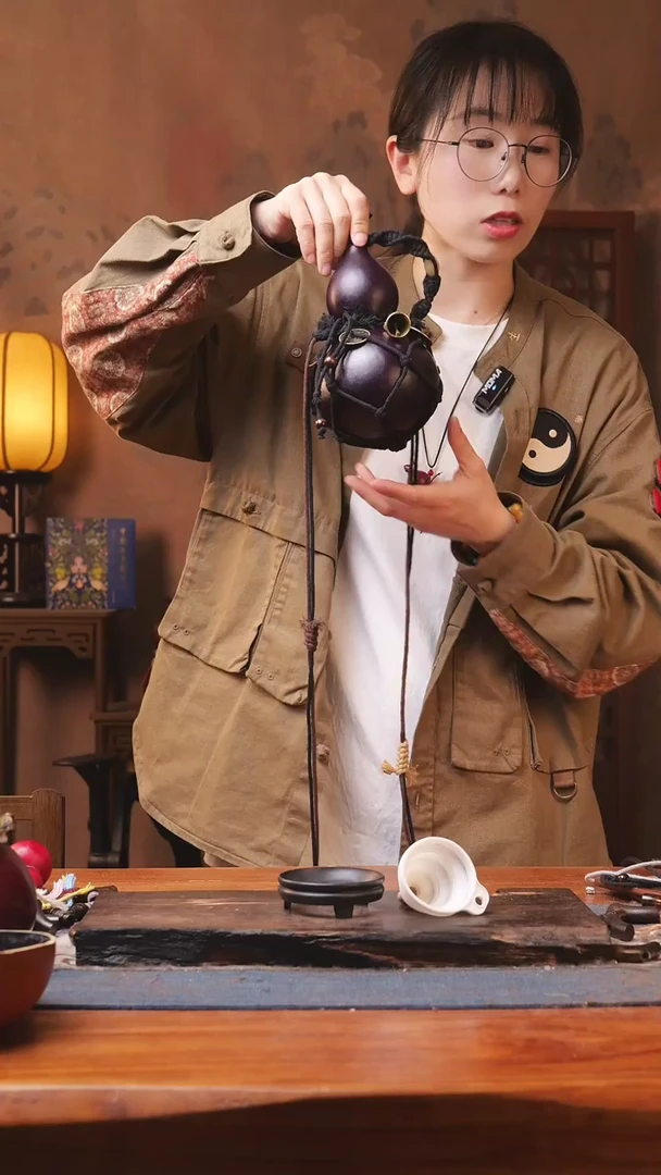 【闪购商品】473号精品大漆葫芦防腐防渗装水茶酒