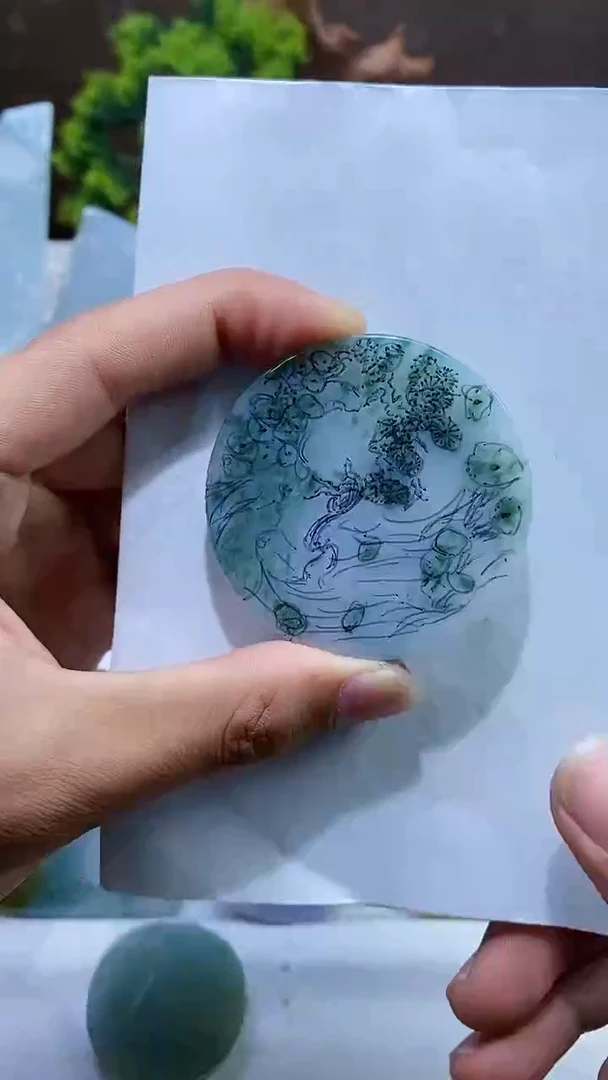 未镶嵌定制翡翠翡翠1021023