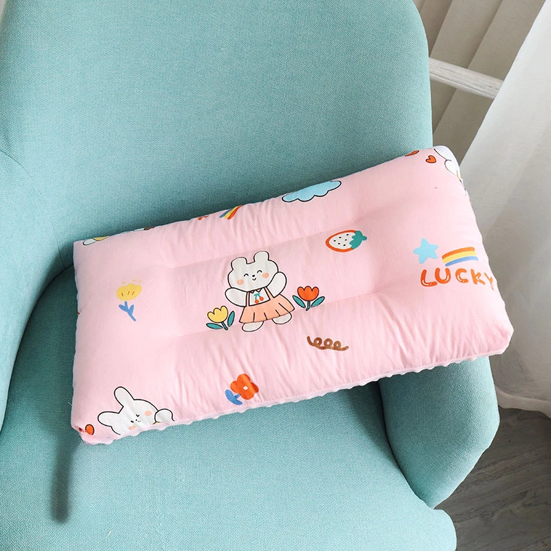 单只装/A类全棉宝宝豆豆绒枕芯30*50宝宝安抚枕