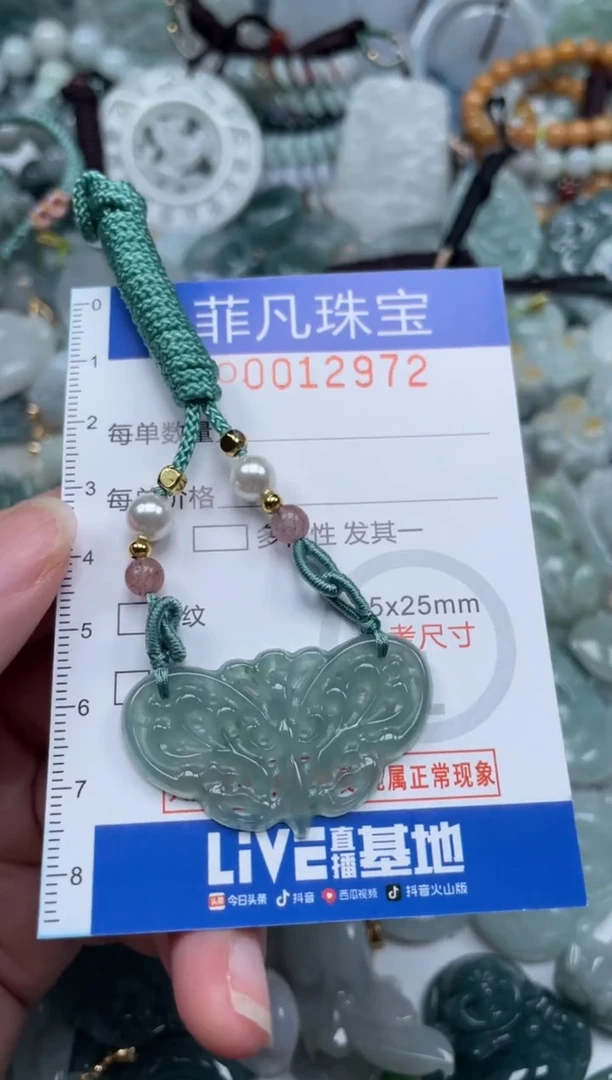 颈饰未镶嵌翡翠12972