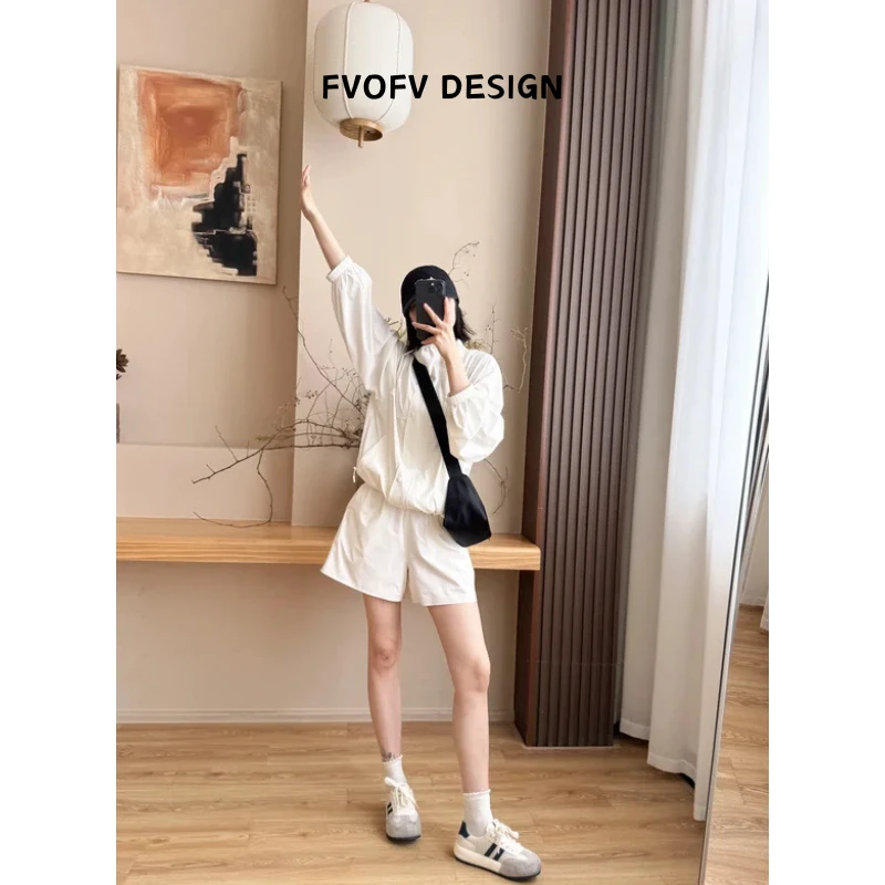 FVOFV（徒步者）防晒短裤 原纱轻薄透气洋气休闲UPF50+H1071