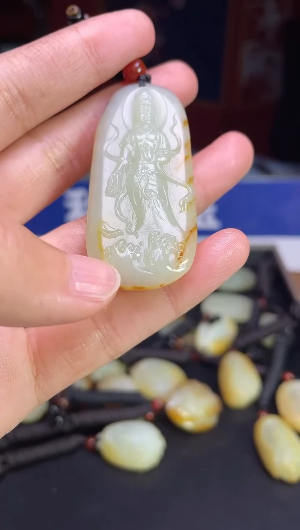 颈饰未镶嵌和田玉213