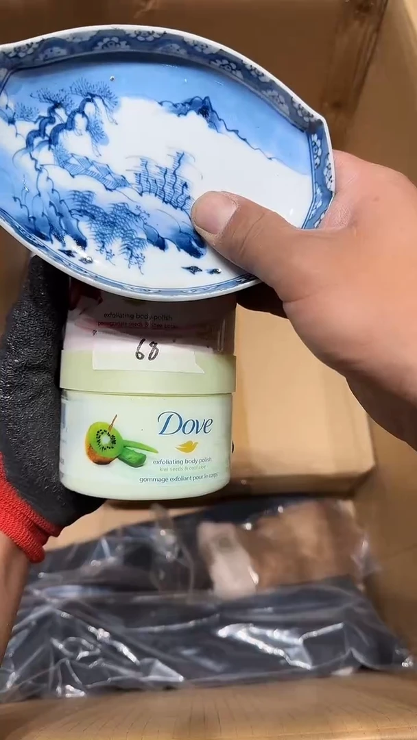 摆件瓷器九五瓷片碗磨砂膏68