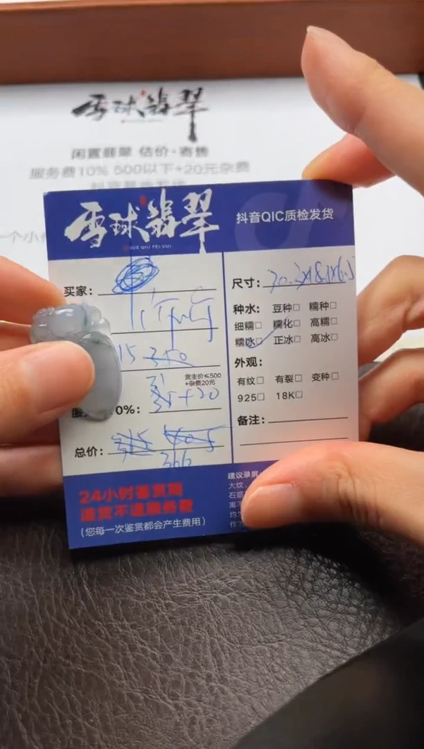 翡翠未镶嵌颈饰1536528028
